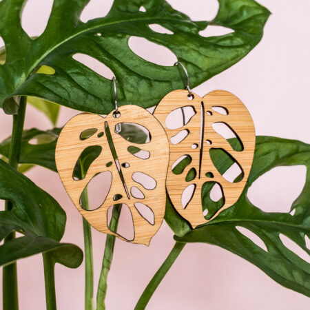Monstera Adansonii Earrings