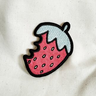 Strawberry Embroidered Patch