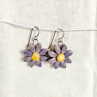 Harriet's Daisys in Purple